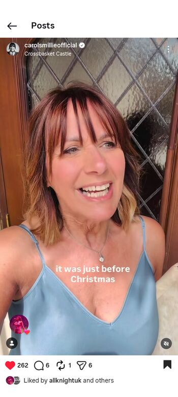 Full leaked Carole smillie private onlyfans photo