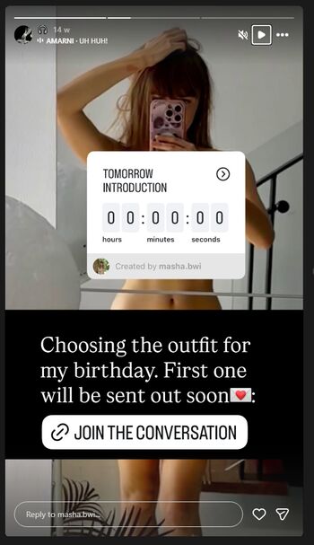 Full leaked Masha bwi private onlyfans photo