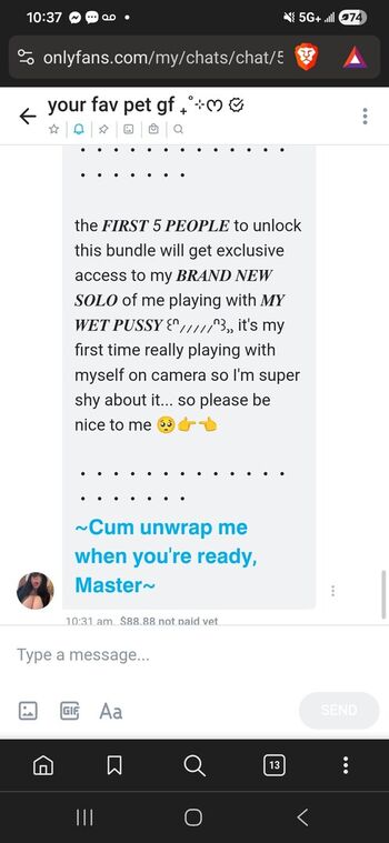 Full leaked Mollymew private onlyfans photo