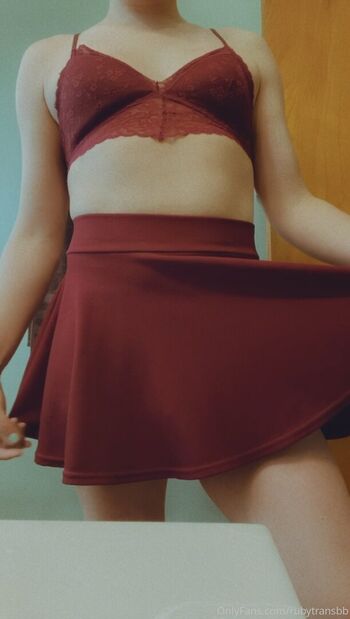 Full leaked Rubytransbb private onlyfans photo